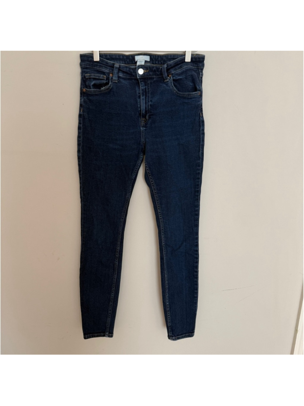 H&M‎ Dark Blue Women's Skinny Leg Jeans Size 10